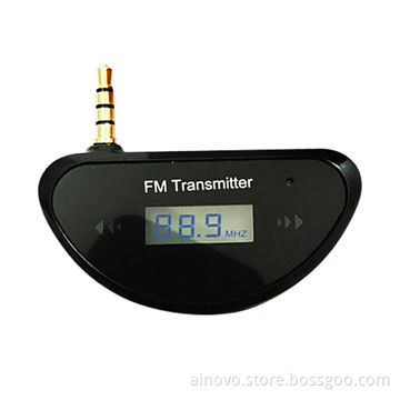3.5mm Jack FM Radio Transmitter for iPhone, LCD Display, Car MP3 Player